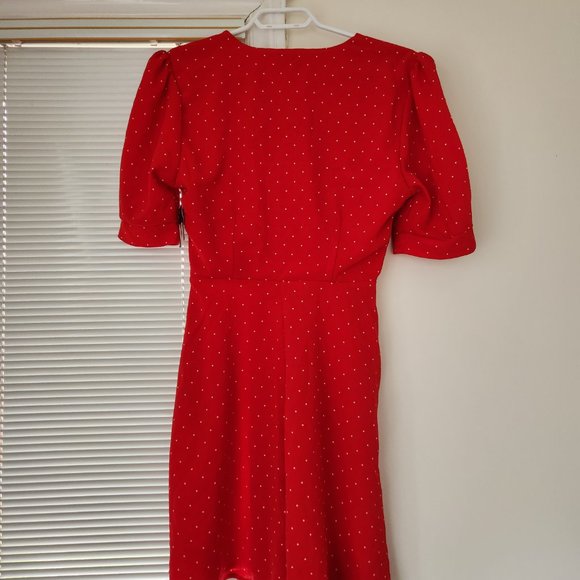Red Polkadot Dress - Picture 2 of 3